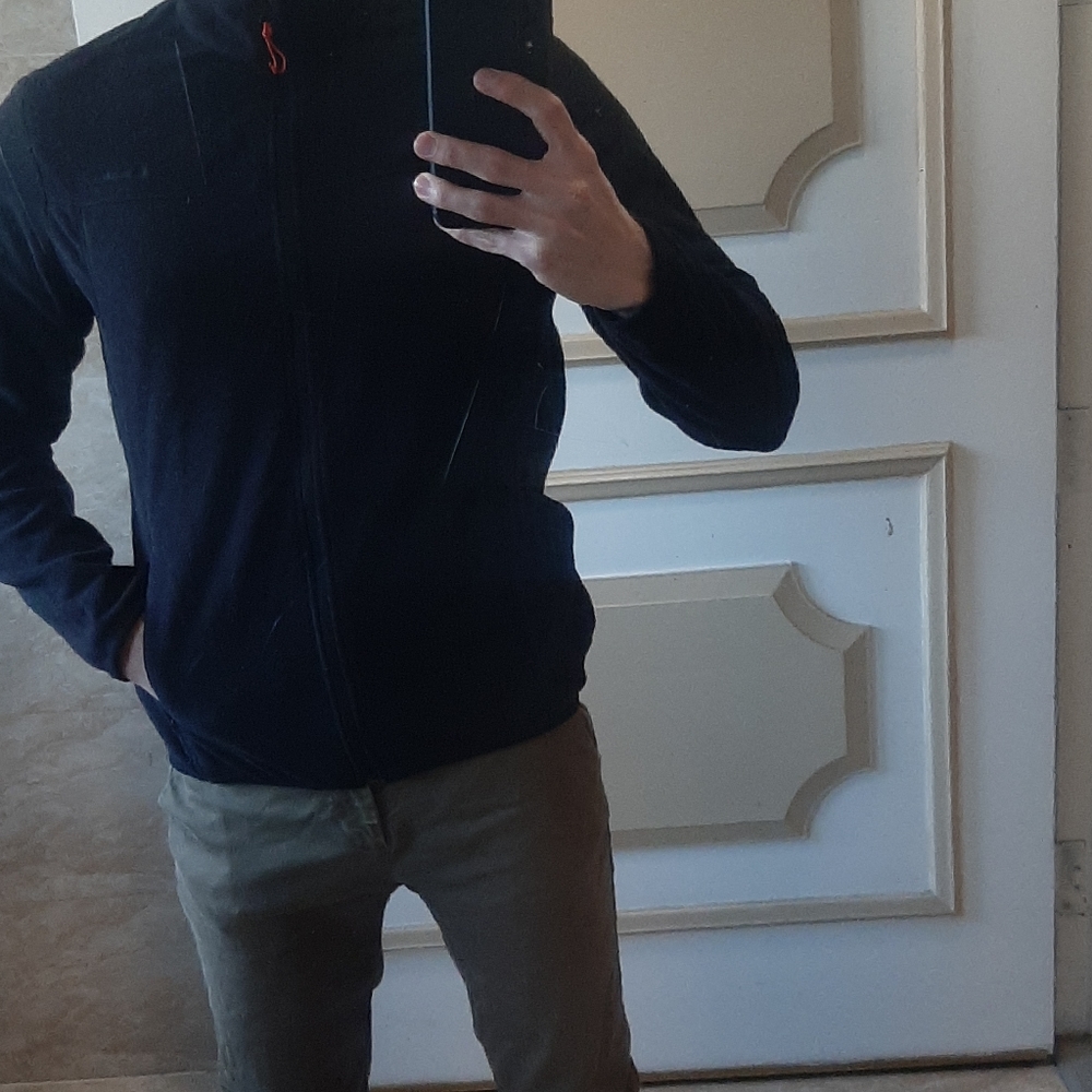 Fleece warm jacket